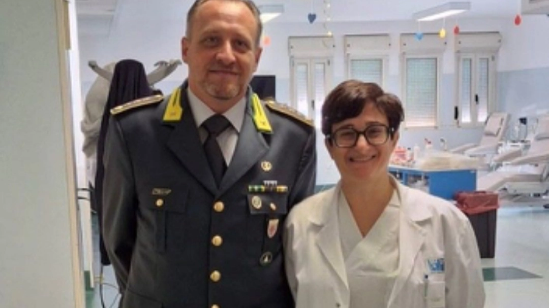 Finanzieri si mobilitano per la donazione di sangue Finanzieri si mobilitano per la donazione di sangue