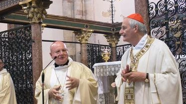 Il cardinale Matteo Zuppi ad Assisi Il cardinale Matteo Zuppi ad Assisi