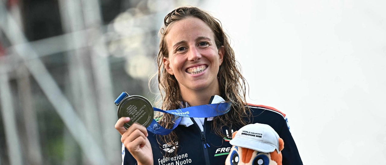 Mondiali nuoto: bis Italia, Taddeucci argento 10 km donne