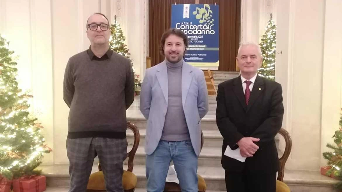Da sinistra: Filippo Bedini , Alessandro Carugini, Valtere Amadio Da sinistra: Filippo Bedini , Alessandro Carugini, Valtere Amadio
