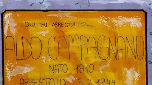 Un disegno della pietra d’inciampo Un disegno della pietra d’inciampo