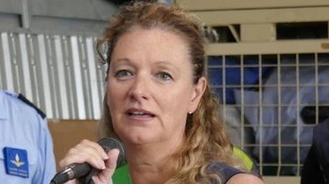 La sindaca di Prato Ilaria Bugetti. Su di lei è scattata un'inchiesta per corruzione