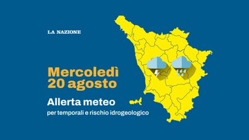 Maltempo, nuova allerta meteo in Toscana. Coinvolta tutta la regione e possibile un ulteriore peggioramento