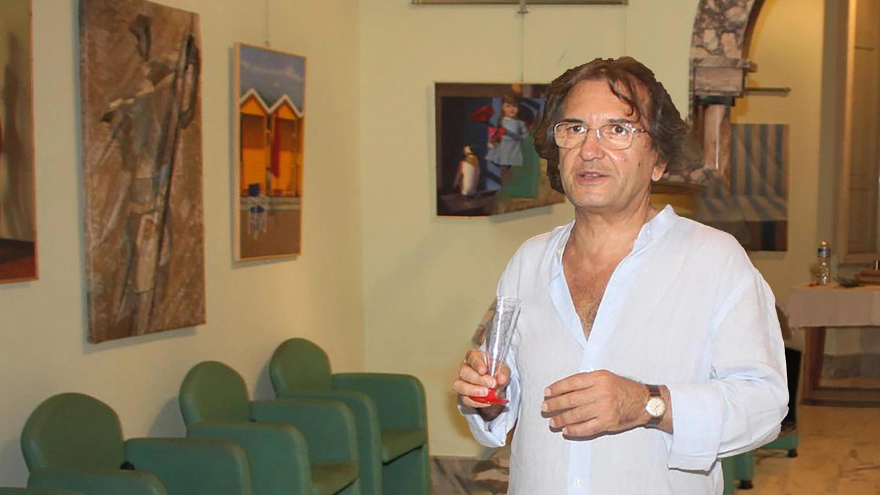 Domani, alle 18.30, si inaugura la mostra di pittura di Oronzo Luciano Vittorio Ricci al Convento dei Cappuccini di Massa. L'artista, conosciuto anche come Vladimir Swarovski, esporrà le sue opere fino all'8 agosto. Domani, alle 18.30, si inaugura la mostra di pittura di Oronzo Luciano Vittorio Ricci al Convento dei Cappuccini di Massa. L'artista, conosciuto anche come Vladimir Swarovski, esporrà le sue opere fino all'8 agosto.