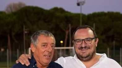 Carmine Valentini, presidente da sempre della Zenith Prato, con il suo vice e amico Enrico Cammelli Carmine Valentini, presidente da sempre della Zenith Prato, con il suo vice e amico Enrico Cammelli