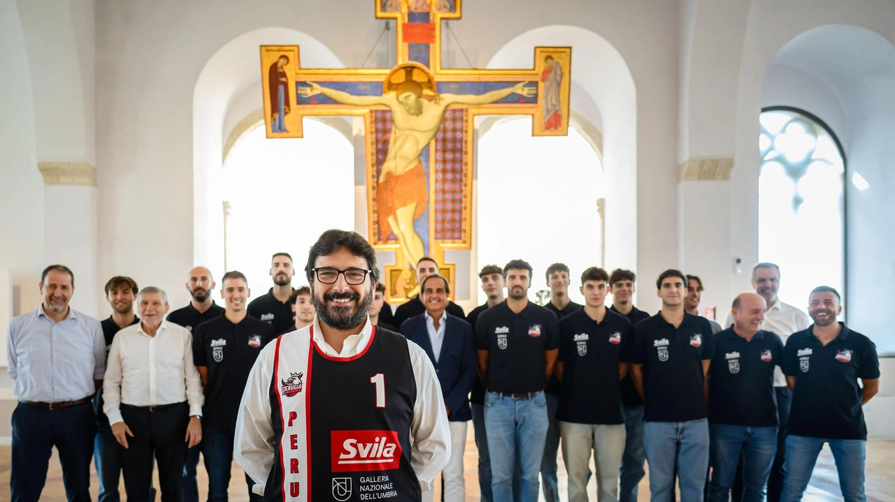 LA collaborazione prevede che il logo della Galleria Nazionale dell’Umbria venga apposto sulla maglia dei giocatori di Svila Perugia Basket