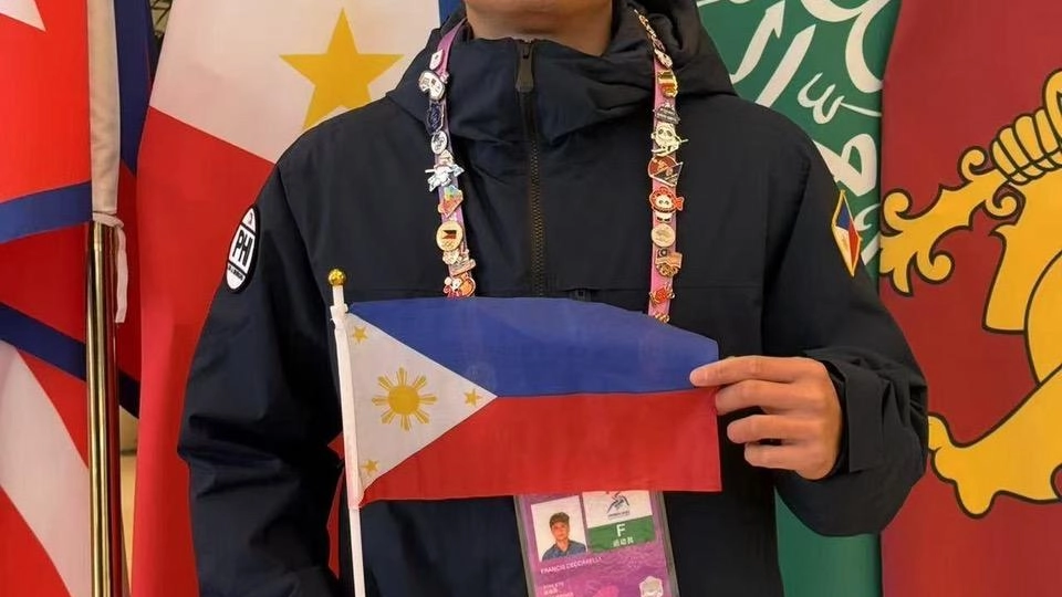 Francis Ceccarelli, 21 anni è appena rientrato dagli Asian Winter Game di Harbin, in Cina