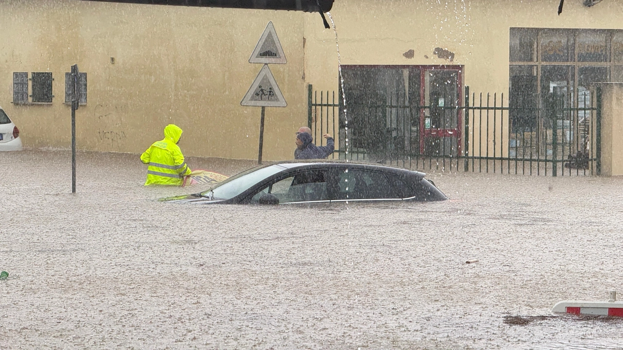 Così si presentava Portoferraio durante il nubifragio