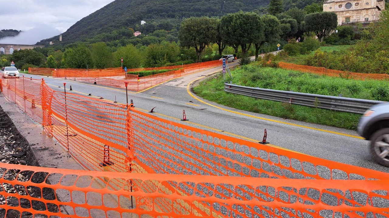 Spoleto, le tappe dei lavori sulla statale Flaminia