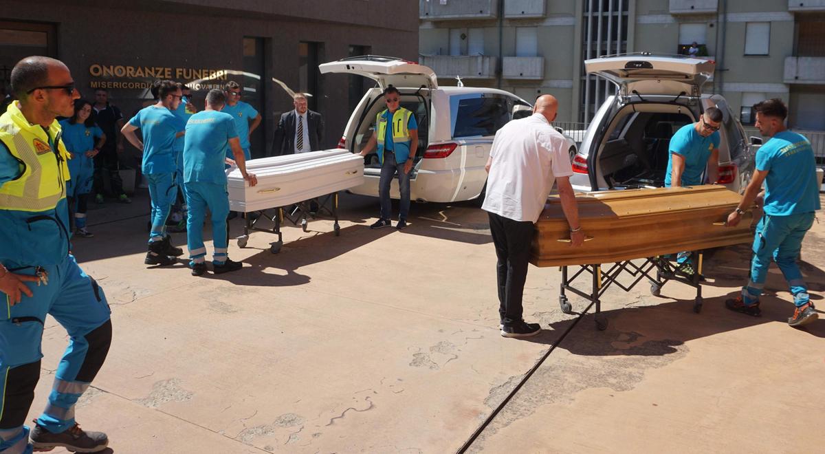 un altro viaggio insieme a voi misericordia saluto dei volontari camera ardente tutta la notte