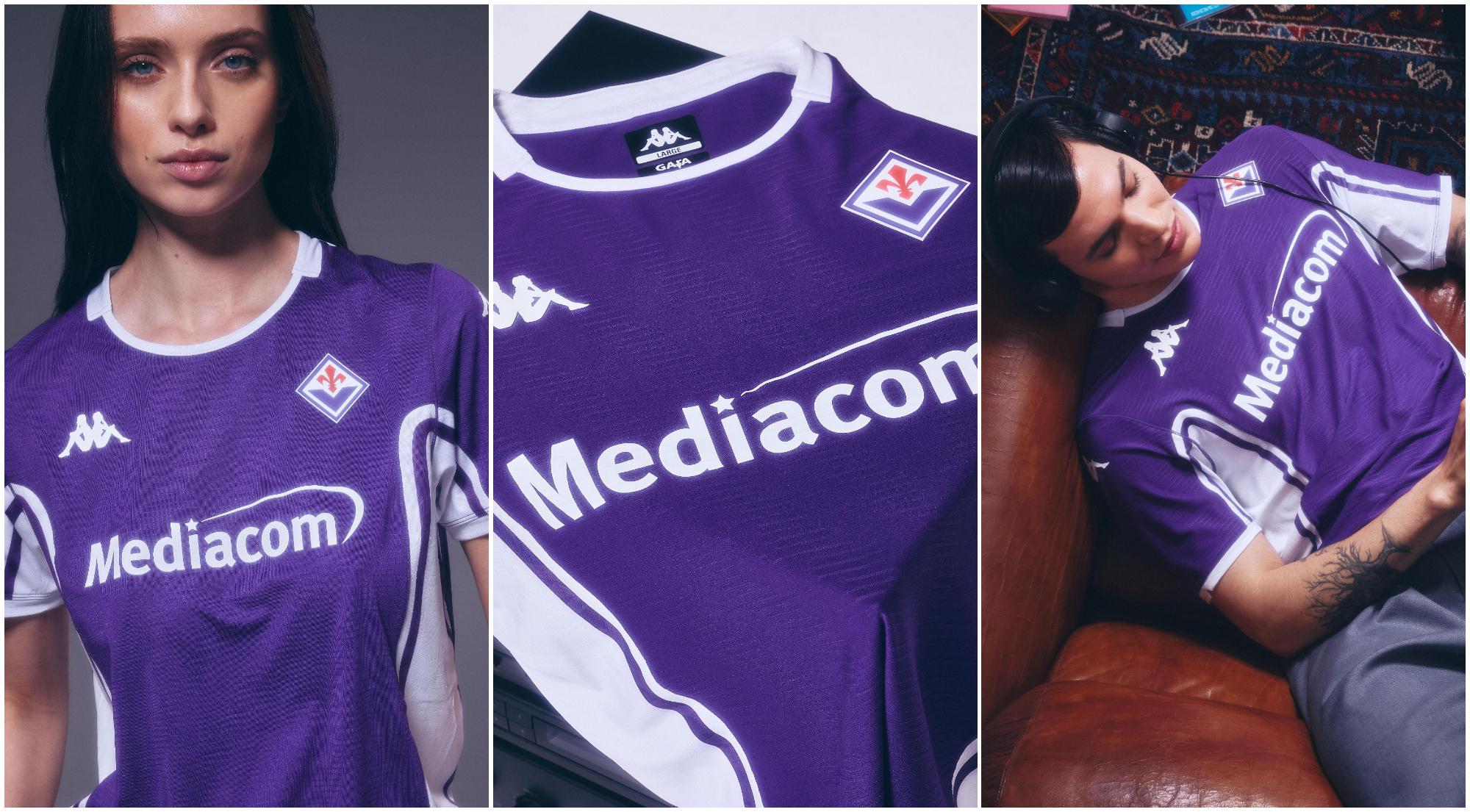 fiorentina presentata la maglia per la nuova stagione ricalca l ultima di batistuta