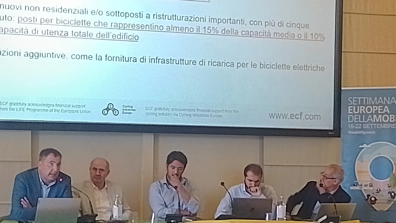 Un momento della conferenza "Mobilità ciclistica a Firenze" Un momento della conferenza "Mobilità ciclistica a Firenze"