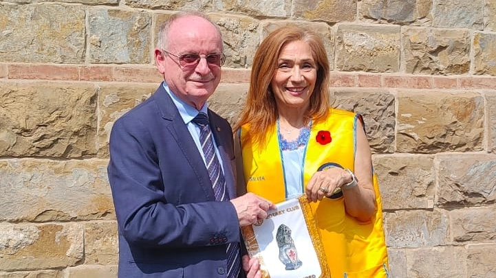 I presidenti Carlo Corbelli e Rosanna Romellano