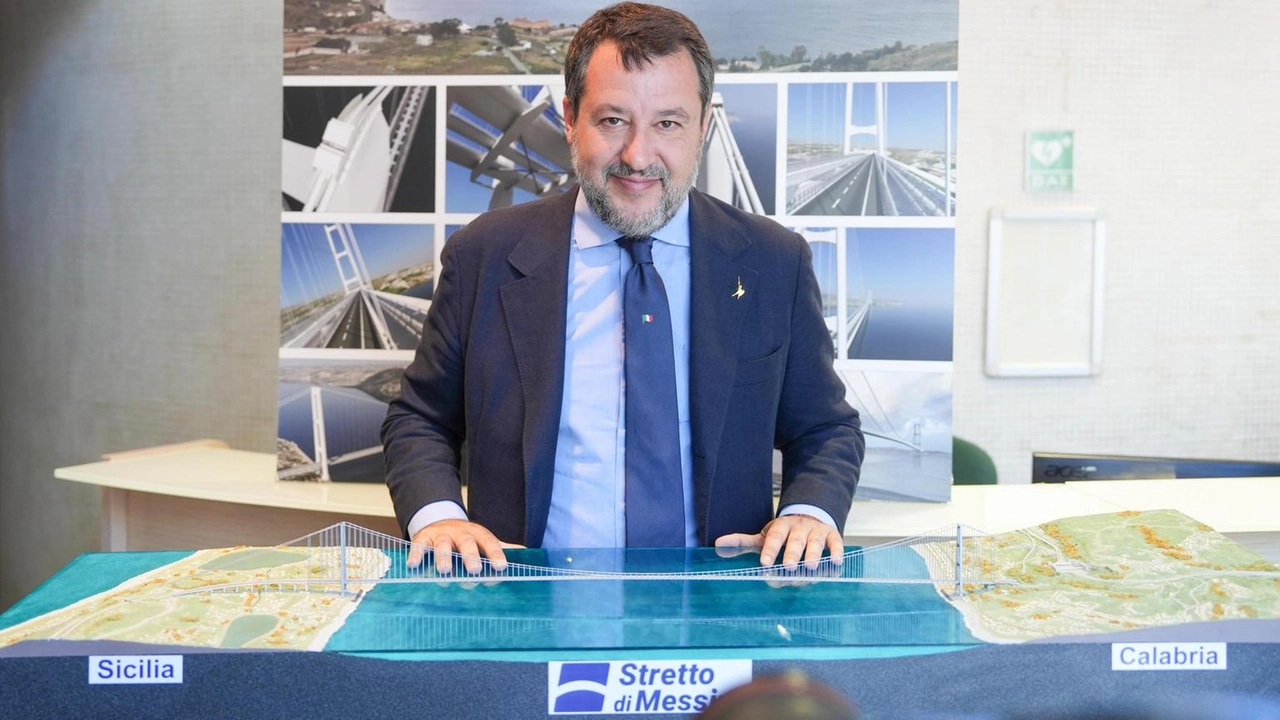 Salvini, mercoledì ok progetto definitivo ponte sullo Stretto