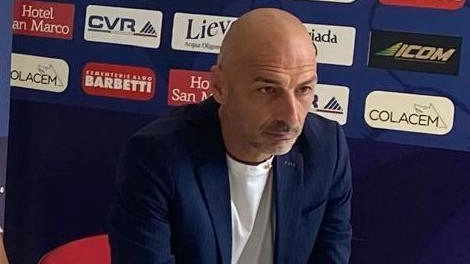 L’allenatore Roberto Taurino L’allenatore Roberto Taurino