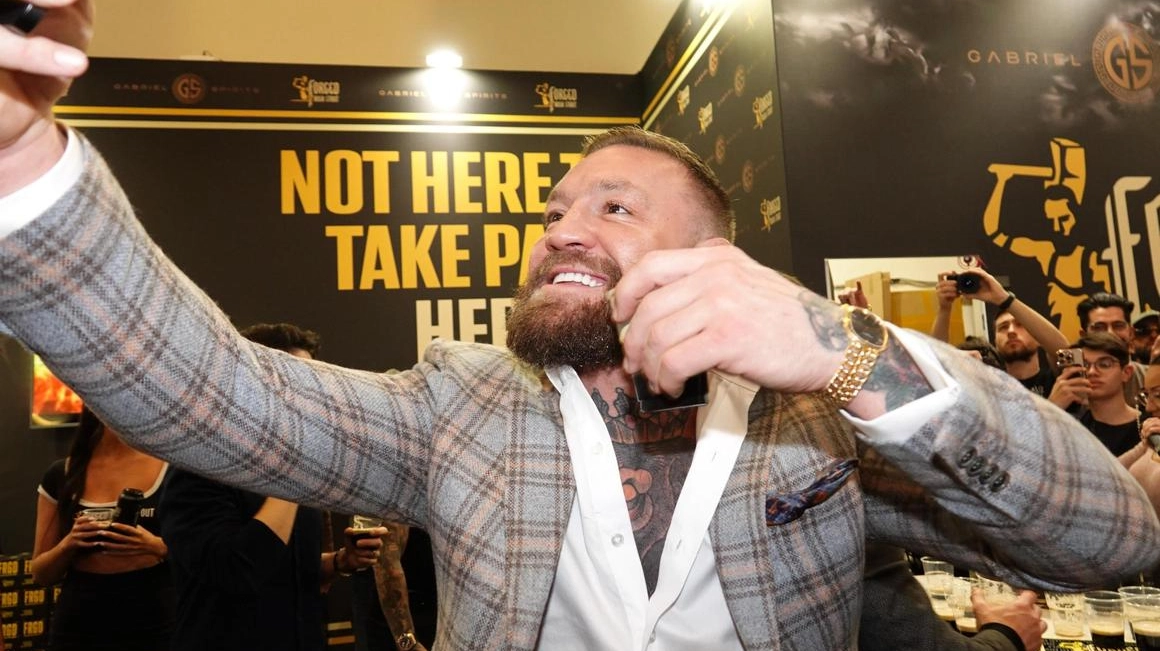 Il campione irlandese di Mma (arti marziali miste) Conor McGregor