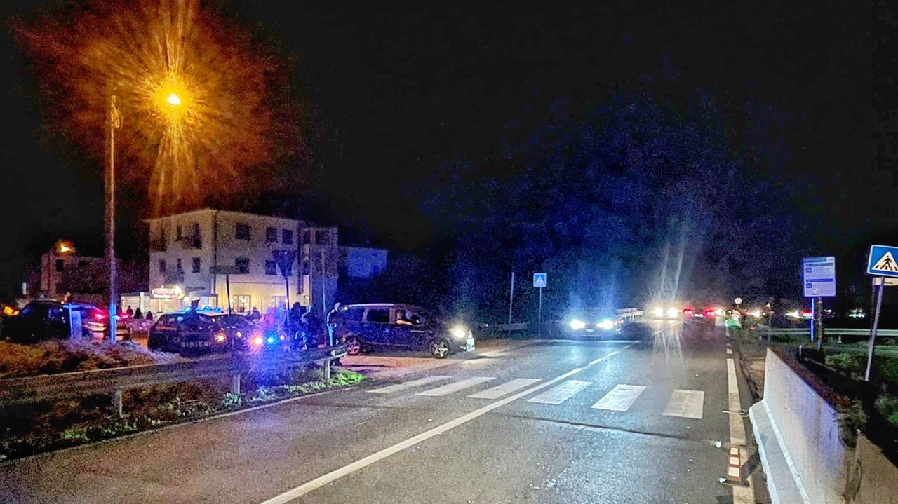 Il luogo del drammatico investimento della coppia sulla via Nuova per Pisa a San Lorenzo a Vaccoli Il luogo del drammatico investimento della coppia sulla via Nuova per Pisa a San Lorenzo a Vaccoli