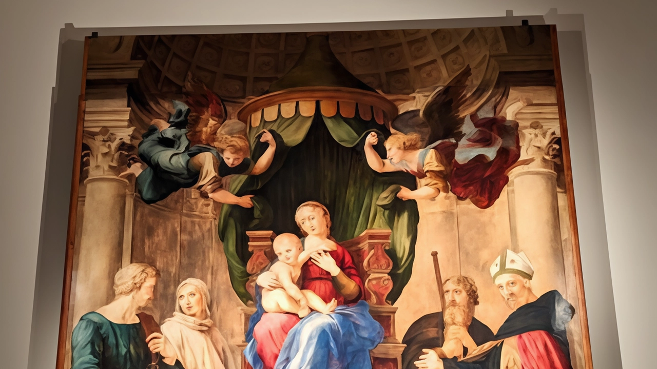 La Madonna del Baldacchino è tornata a Palazzo Pitti dopo la trasferta nel Duomo di Pescia La Madonna del Baldacchino è tornata a Palazzo Pitti dopo la trasferta nel Duomo di Pescia