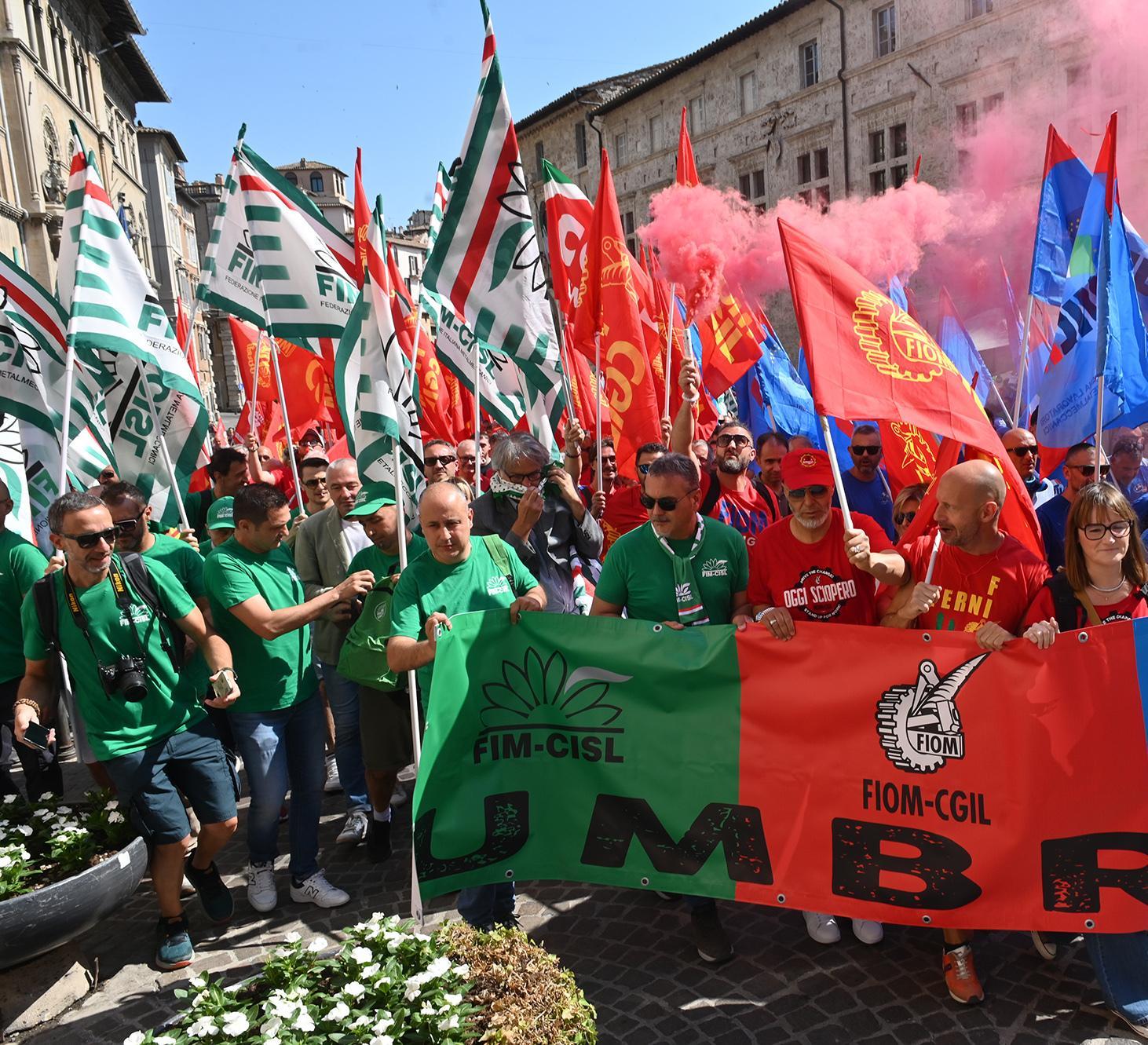 Sciopero metalmeccanici: "Adesioni al 75% in Umbria" Sciopero metalmeccanici: "Adesioni al 75% in Umbria"