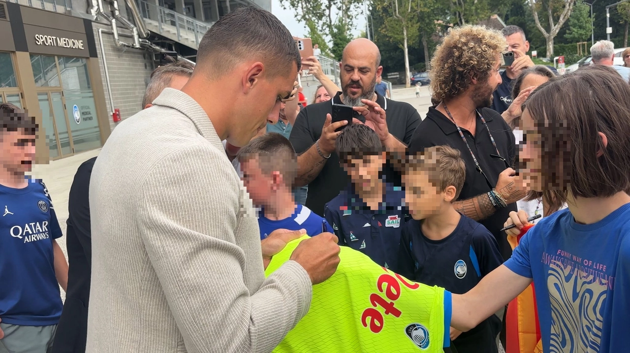 Atalanta, primo giorno in nerazzurro per Nikola Krstovic: il giocatore preso per 25 milioni dal Lecce