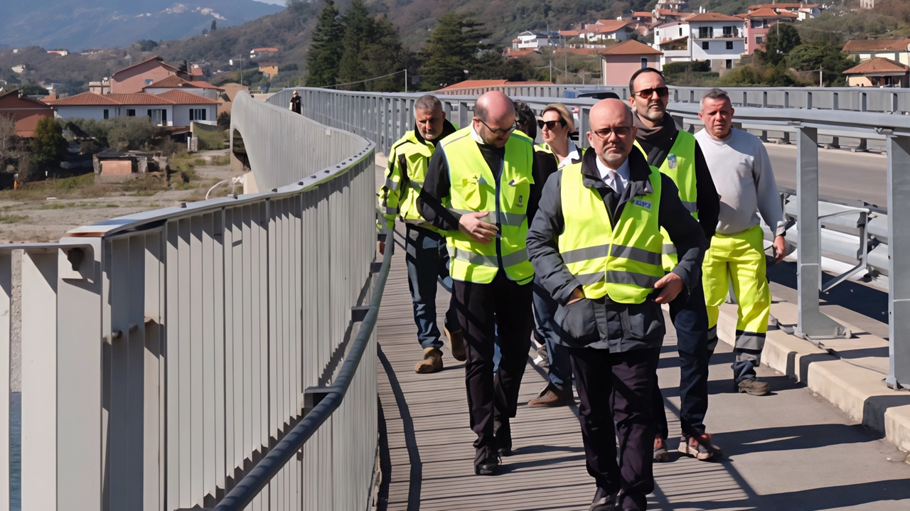 Il ponte di Albiano Magro è stato ricostruito e inaugurato ad aprile 2022