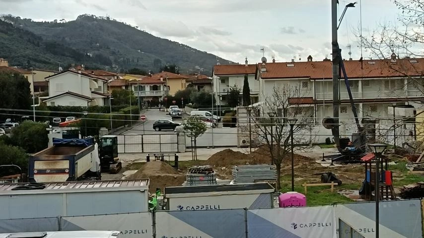 Il cantiere, aperto l’8 marzo, per la realizzazione del nuovo asilo nido comunale Il cantiere, aperto l’8 marzo, per la realizzazione del nuovo asilo nido comunale