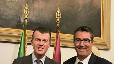 L’avvocato Forconi con Giorgio Silli L’avvocato Forconi con Giorgio Silli