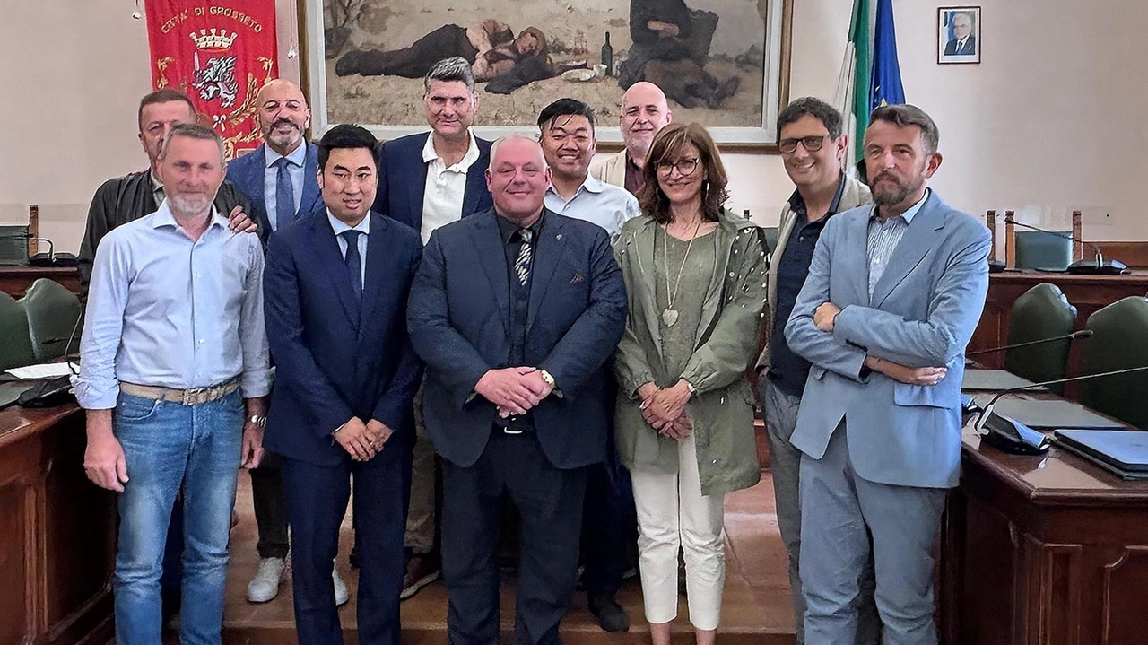Un momento della conferenza di presentazione della missione istituzionale in Cina Un momento della conferenza di presentazione della missione istituzionale in Cina