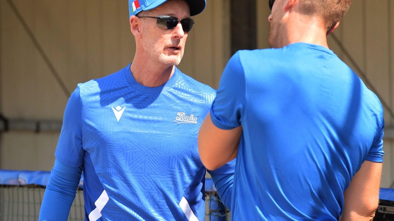 Allard Baird, coach della Fiorentina, con i colori della nazionale italiana