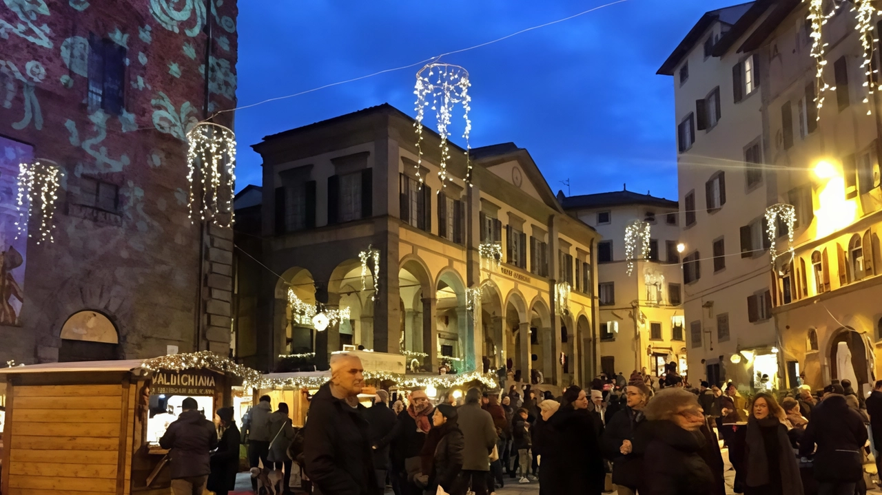 Piazza Signorelli a Cortona si vestirà a festa dal 30 novembre Piazza Signorelli a Cortona si vestirà a festa dal 30 novembre
