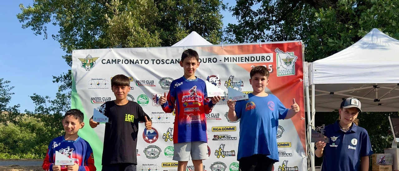 Moto Club Prato a tutto gas con i giovanissimi