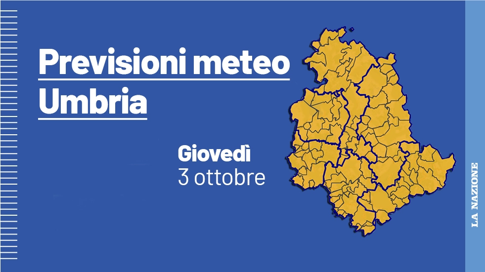 Allerta meteo arancione in Umbria per la giornata di giovedì 3 ottobre Allerta meteo arancione in Umbria per la giornata di giovedì 3 ottobre