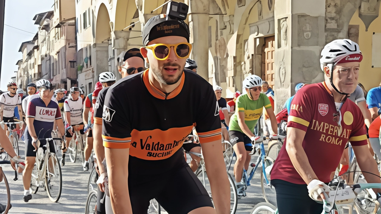 All’evento hanno partecipato oltre 400 ciclisti arrivati a San Giovanni. non solo dalla Toscana ma anche da altre regioni d’Italia All’evento hanno partecipato oltre 400 ciclisti arrivati a San Giovanni. non solo dalla Toscana ma anche da altre regioni d’Italia