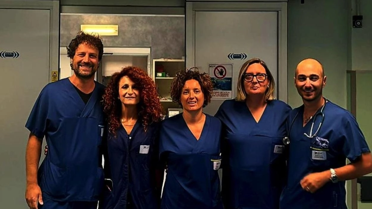 L’equipe che lavora nel reparto L’equipe che lavora nel reparto
