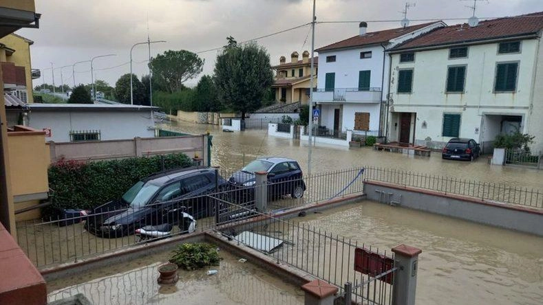 Una immagine dell’alluvione che ha colpito la provincia nel novembre 2023 Una immagine dell’alluvione che ha colpito la provincia nel novembre 2023