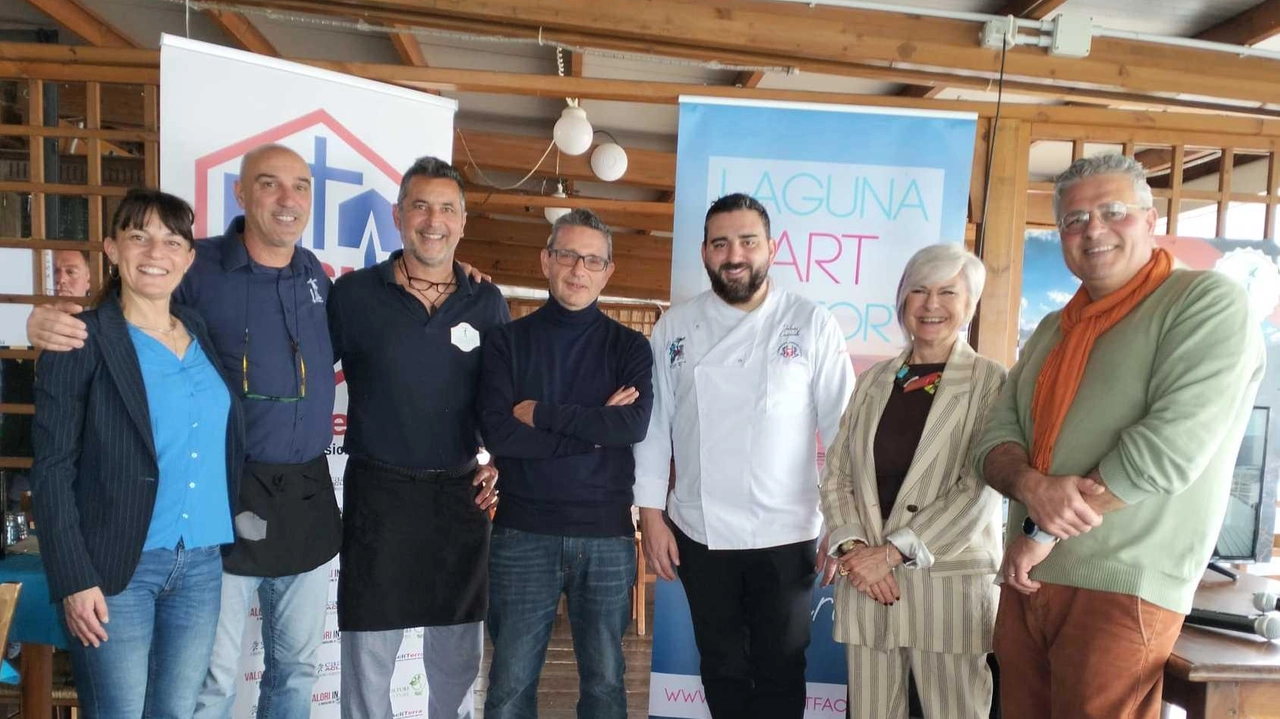 Iniziativa ieri con alcuni chef di prestigio che hanno preparato piatti molto particolari e innovativi