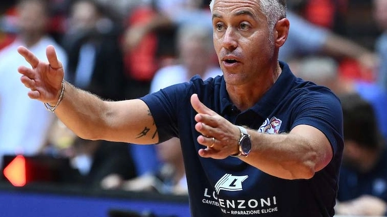 Federico Campanella, coach della Pielle Livorno Federico Campanella, coach della Pielle Livorno