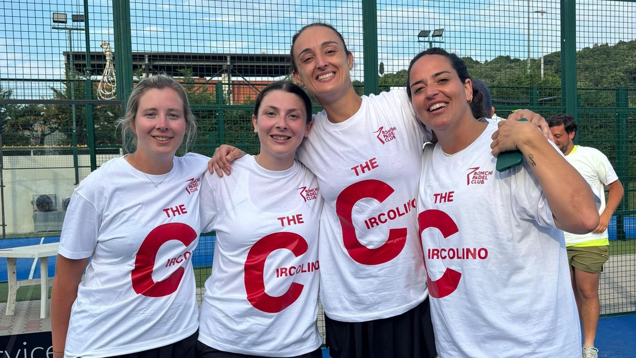 La squadra del Ronchi Padel Club promossa in Serie C La squadra del Ronchi Padel Club promossa in Serie C