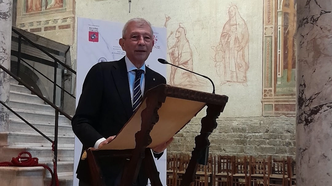 Roberto Marcori a San Miniato, in occasione della scorsa edizione del premio Roberto Marcori a San Miniato, in occasione della scorsa edizione del premio