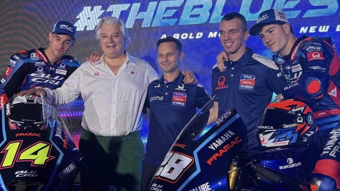 Un sorridente Paolo Campinoti alla presentazione della nuova Prima Pramac Un sorridente Paolo Campinoti alla presentazione della nuova Prima Pramac
