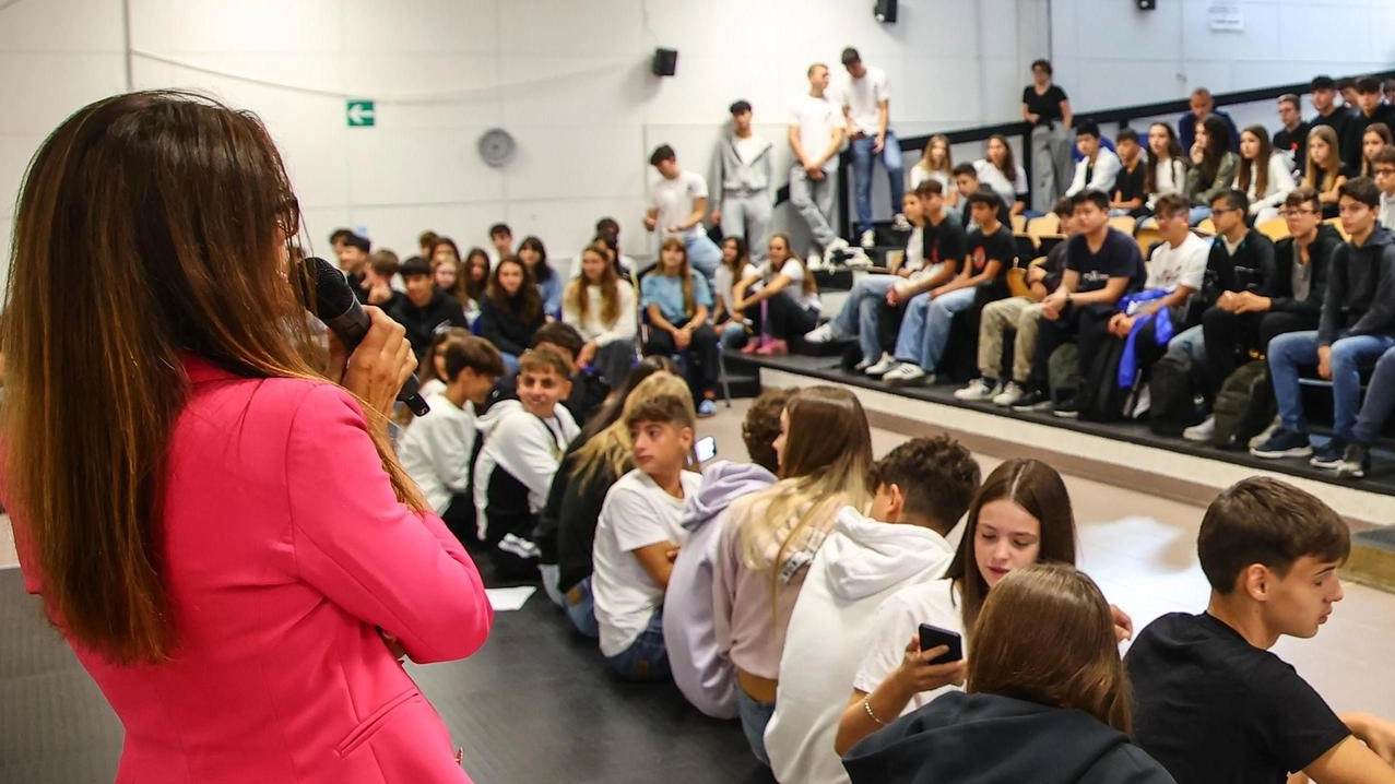 L’assemblea di benvenuto di quest’anno al Liceo Pontormo (Gasperini/FotoGermogli) L’assemblea di benvenuto di quest’anno al Liceo Pontormo (Gasperini/FotoGermogli)