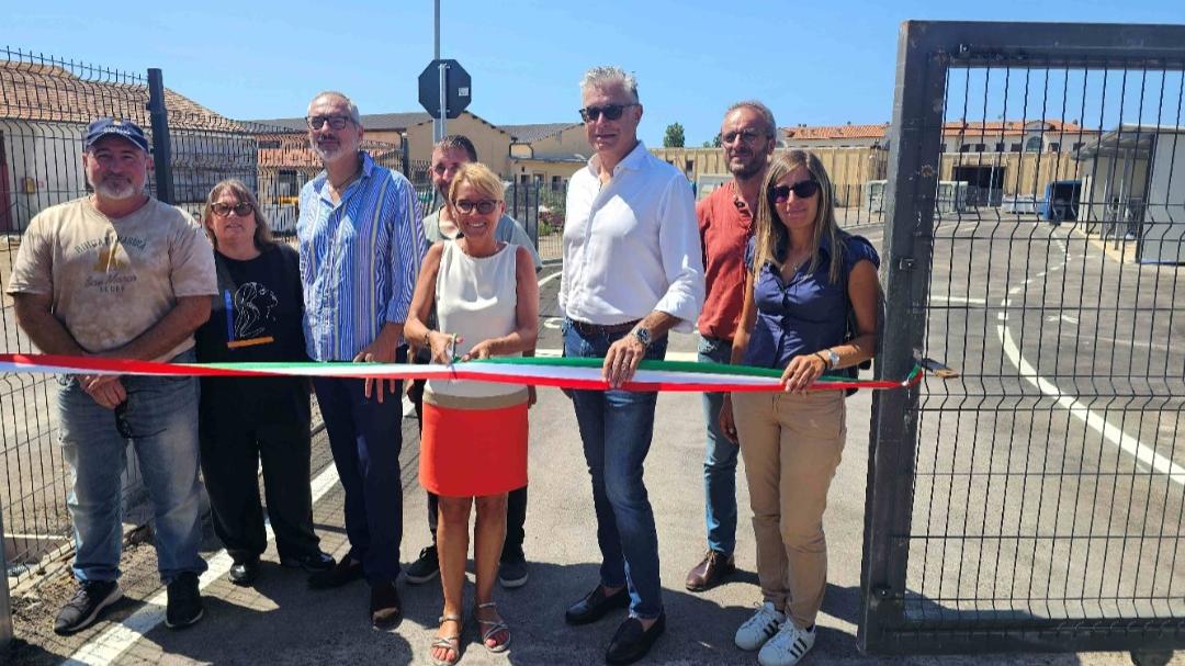Castiglione della Pescaia, taglio del nastro per il centro di raccolta