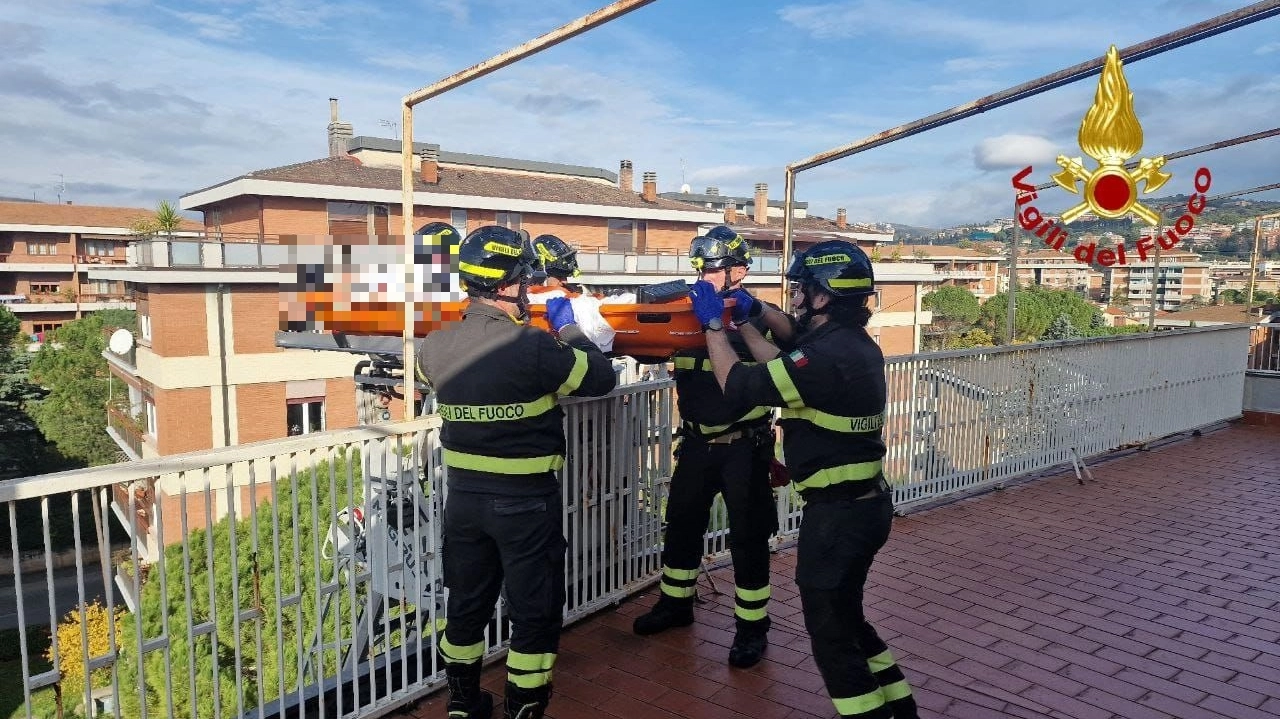 L'intervento dei Vigili del Fuoco L'intervento dei Vigili del Fuoco