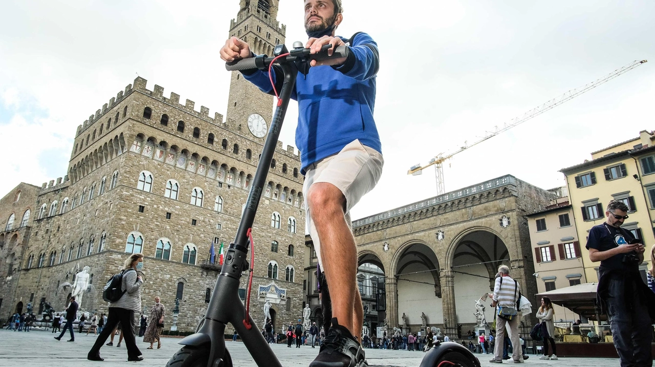 Le società sharing in città sono tre, per un totale di 1.650 i monopattini Le società sharing in città sono tre, per un totale di 1.650 i monopattini