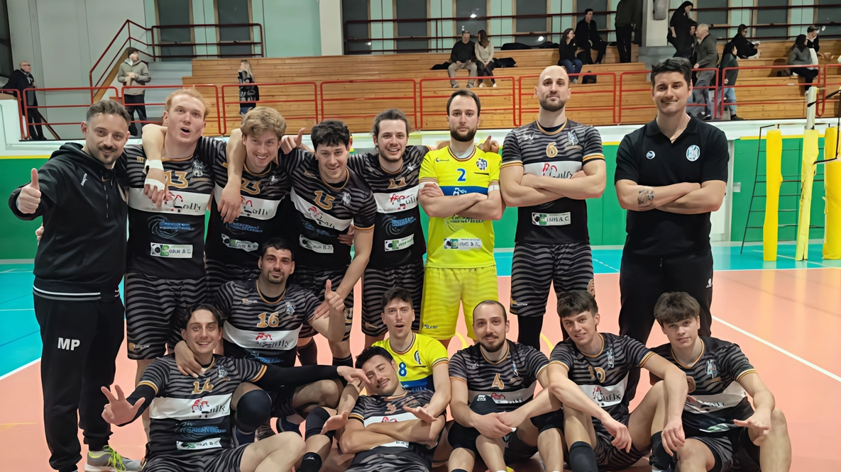 Il. Volley Fucecchio Etichettificio Jolly ha chiuso al settimo posto nel girone B del campionato regionale di serie C maschile