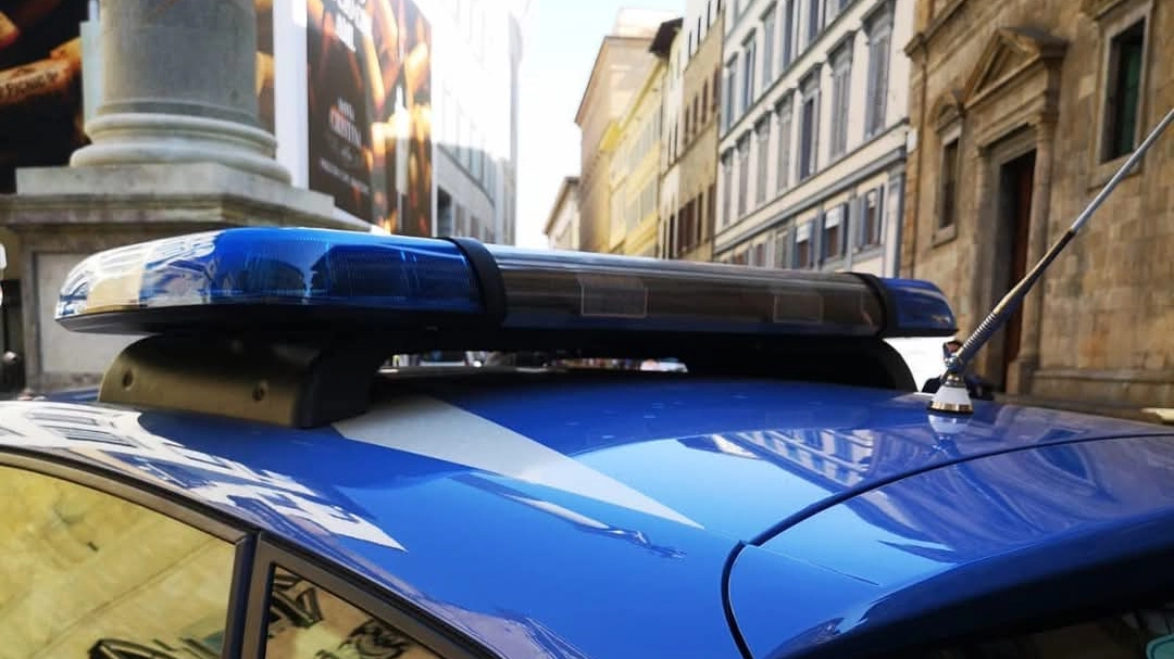 Sul posto la polizia Sul posto la polizia