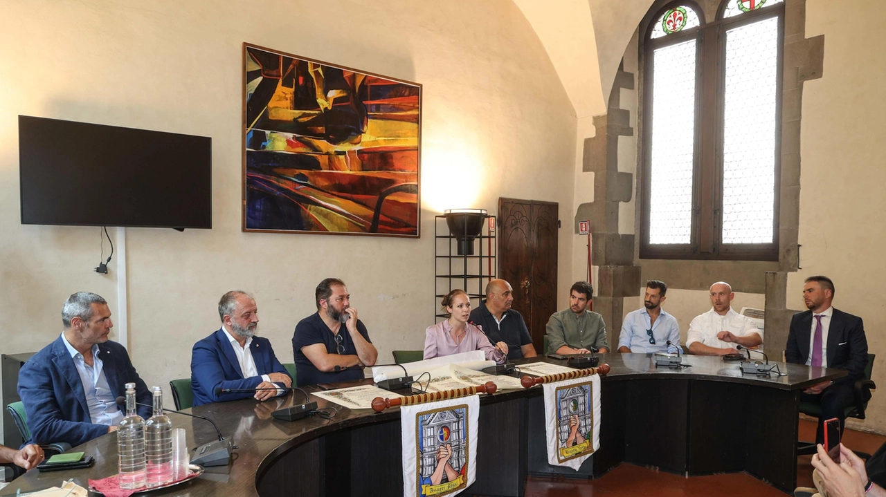 La presentazione in Palazzo Vecchio del torneo 2025 La presentazione in Palazzo Vecchio del torneo 2025