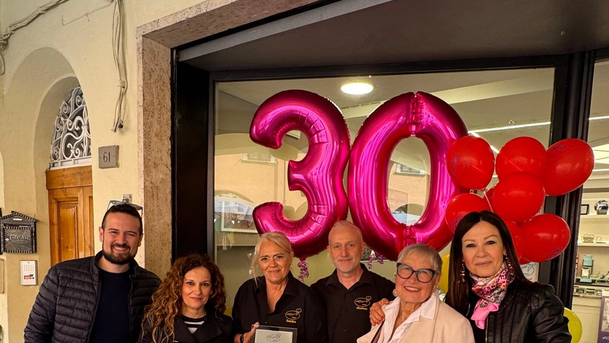 I 30 anni della gelateria Sighieri