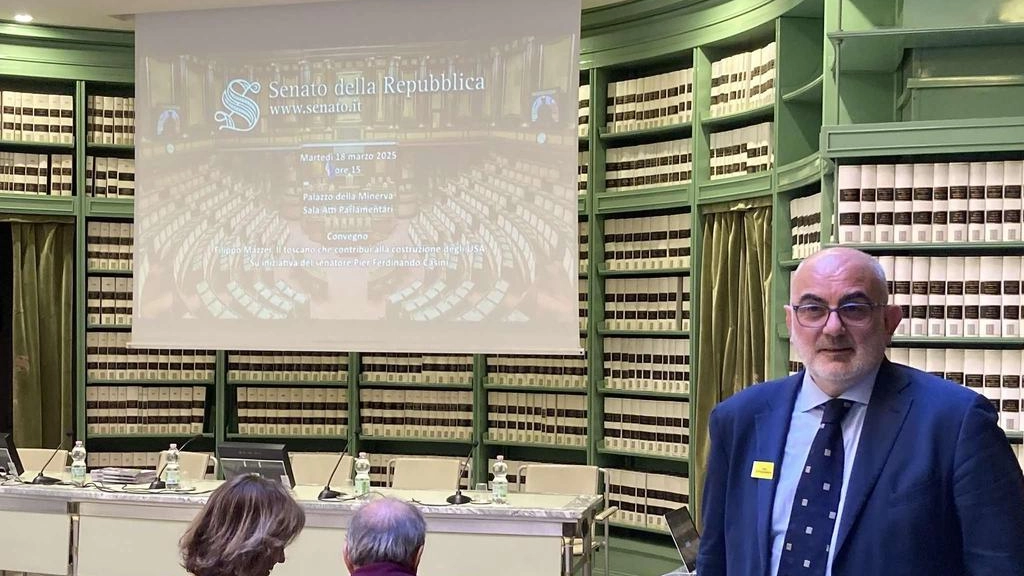 Il sindaco di Poggio a Caiano, Riccardo Palandri