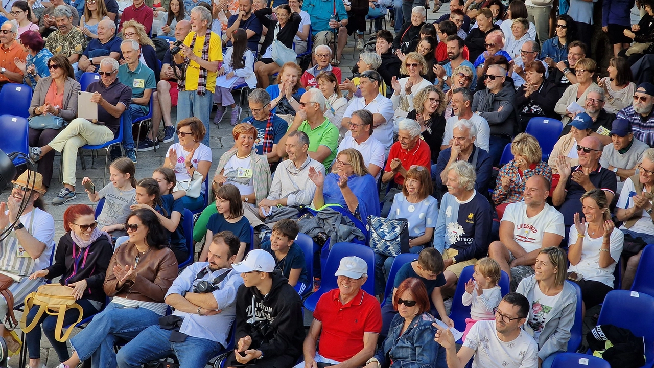 Il pubblico del Campionato della bugia